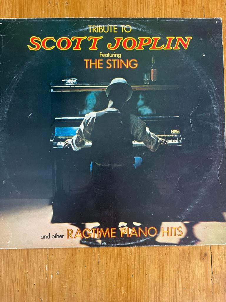 LP: A Tribute to Scott Joplin - Featuring The Sting, Ophalen of Verzenden, Gebruikt