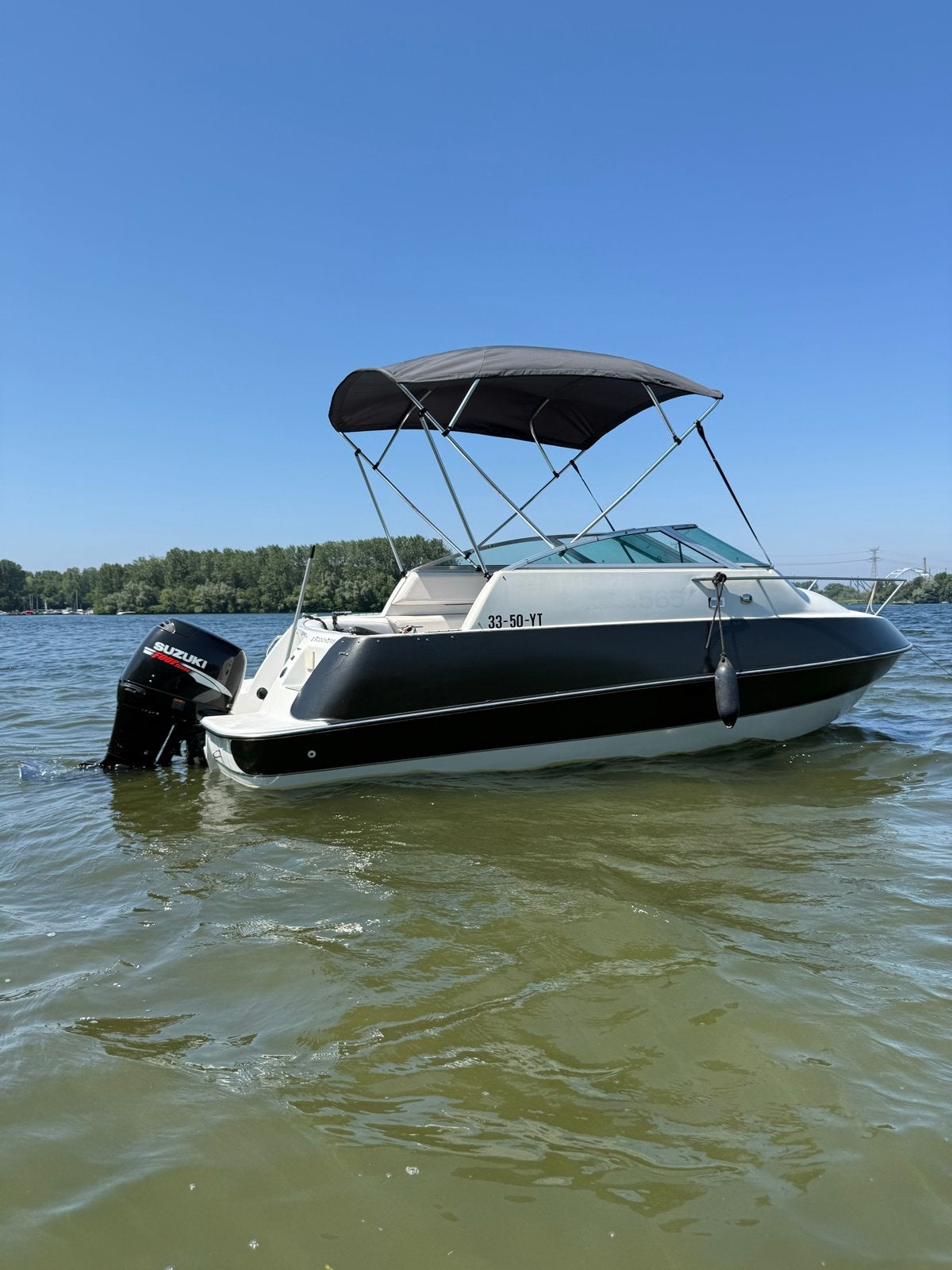 Scooners 565 Cuddy Cabin met Suzuki 115pk, Ophalen, Overige merken, Gebruikt, 70 tot 120 pk