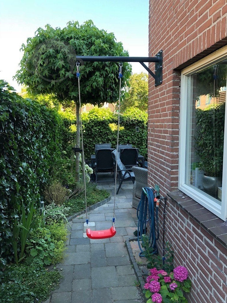 DONKERGROEN WallySwing muurschommel, schommel, Ophalen of Verzenden, Nieuw, Schommel