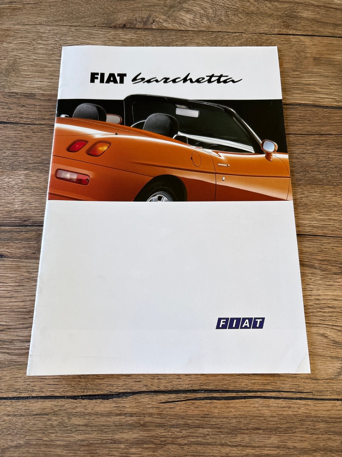 Fiat Barchetta brochure - Originele folder, Ophalen of Verzenden, Zo goed als nieuw