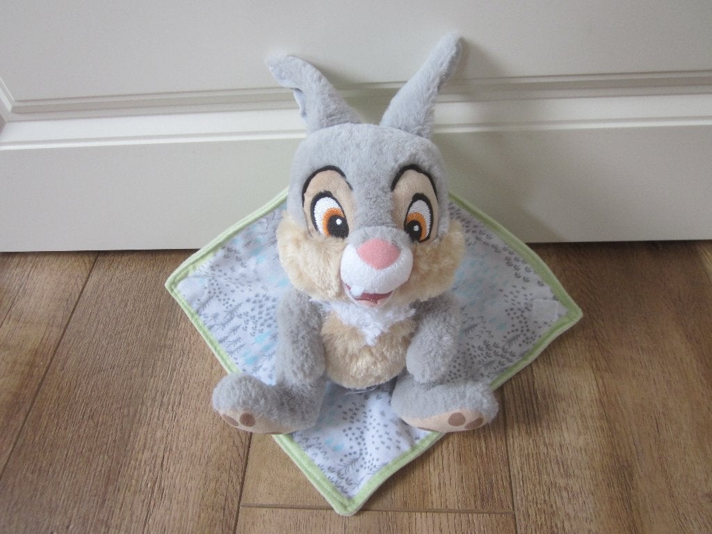 Disney Simba Toys superzacht pluche konijn Stampertje + doek, Disney, Disney, Ophalen of Verzenden, Wasbaar