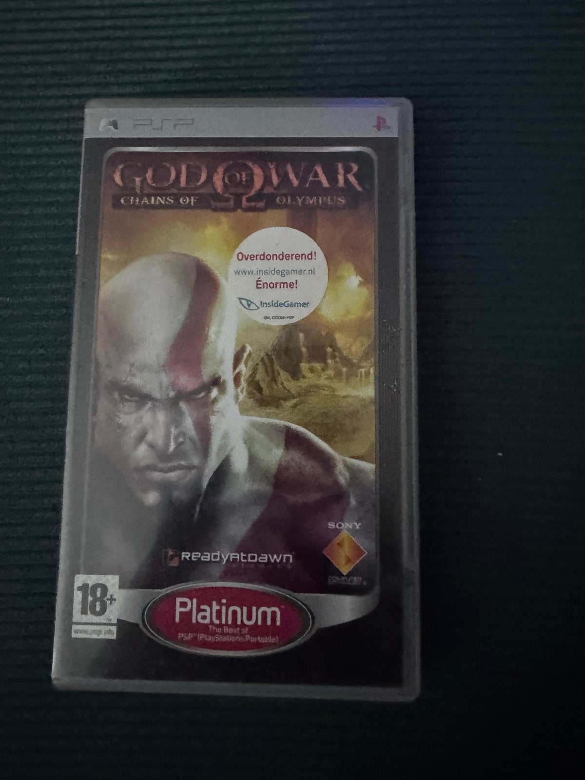 God of War: Chains of Olympus (PSP Platinum), Avontuur en Actie, Gebruikt, Vanaf 18 jaar, 1 speler