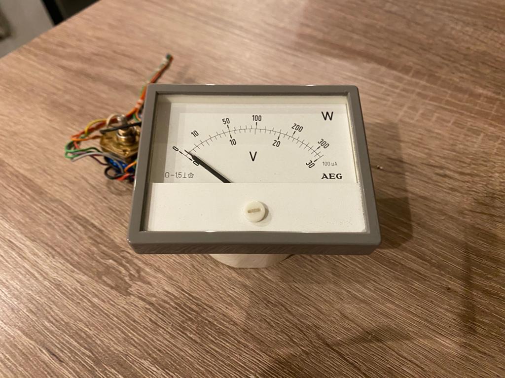 Telefunken 3149 meter voor de 300w eindtrap, Telecommunicatie, Zenders en Ontvangers, Ophalen of Verzenden, Zo goed als nieuw