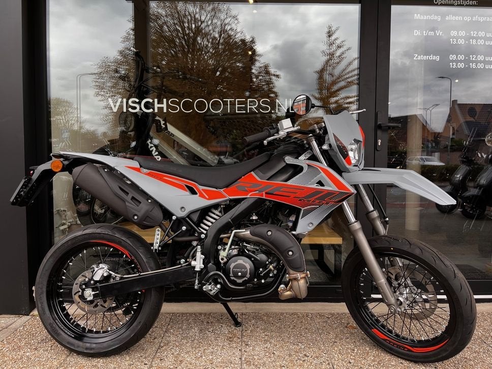 Rieju MRT SM | Mat Grey / Orange | Vandaag Nog Rijden??, RIEJU, Maximaal 45 km/u, Onbekend, Nieuw