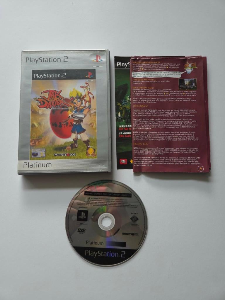 Playstation 2 (PS2) - Jak and Daxter The Precursor Legacy, Avontuur en Actie, 1 speler, Ophalen of Verzenden, Zo goed als nieuw