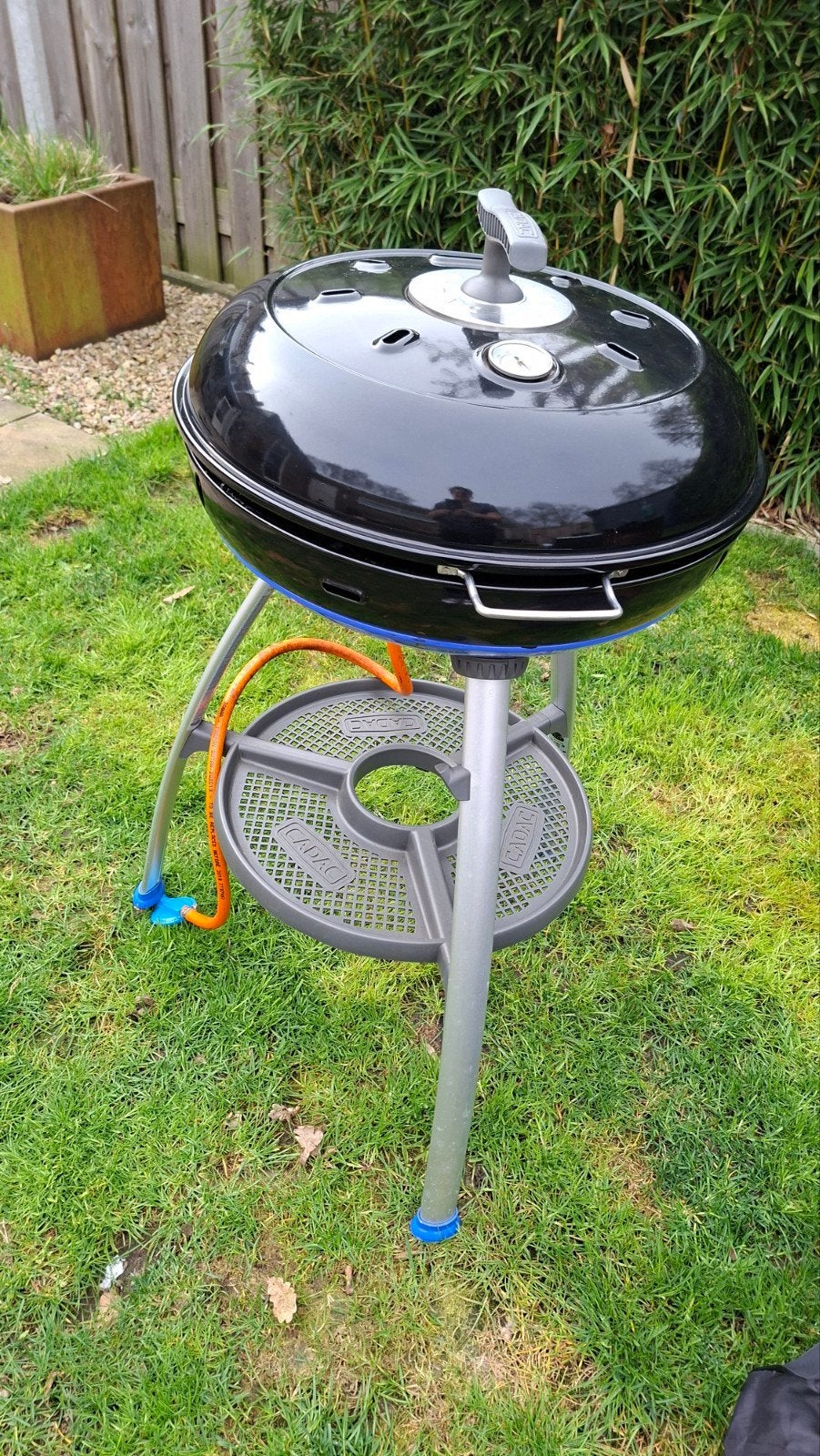 Cadac Skottelbraai 48 met hoes en BBQ rooster, Ophalen, Gebruikt, Cadac