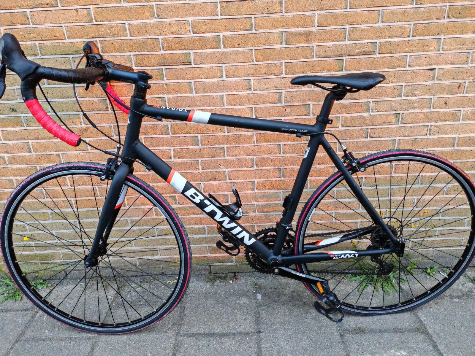Btwin Triban 500 racefiets - Aluminium frame, 28 inch, Gebruikt, Velgrem, Aluminium