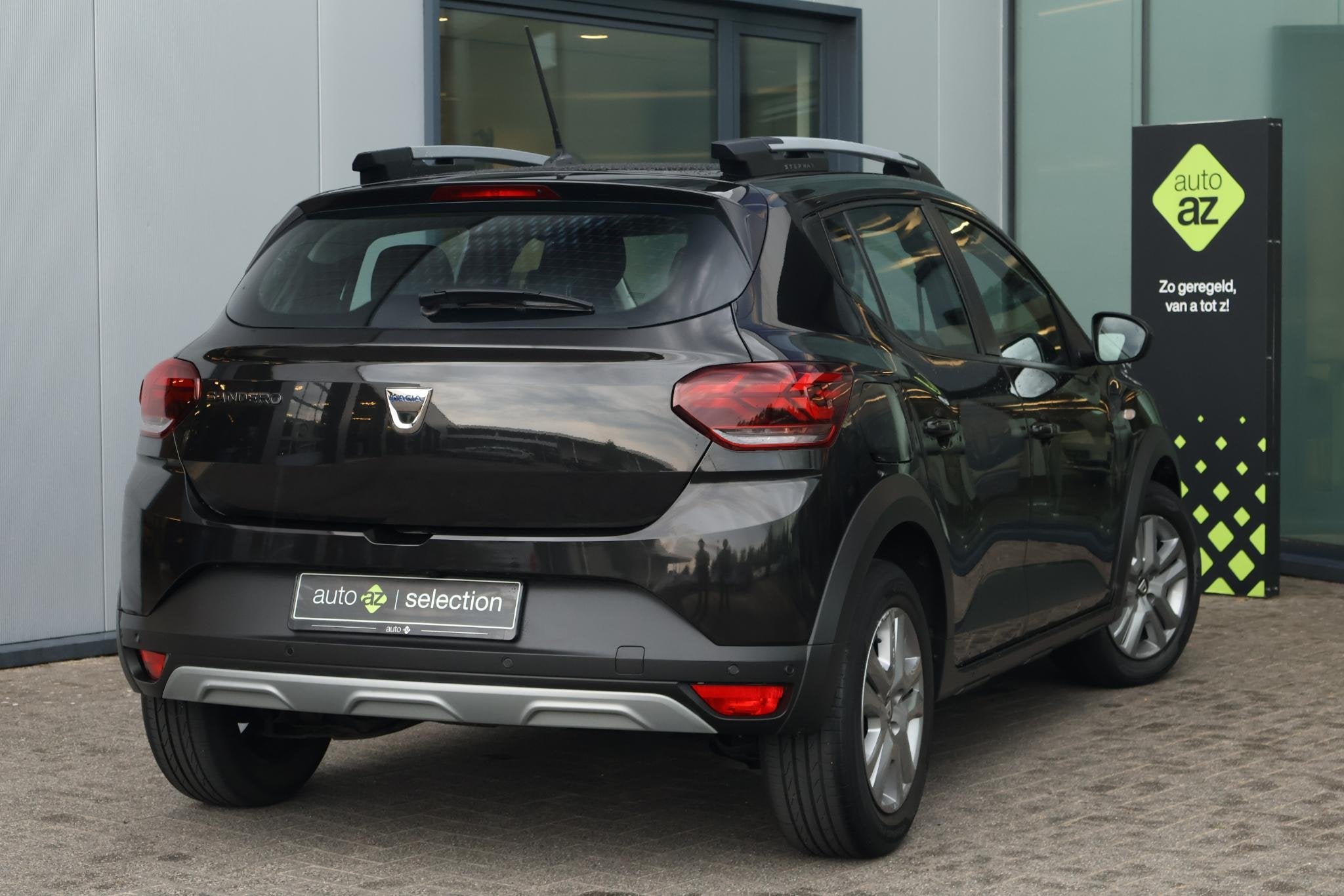 Dacia Sandero 1.0 TCe 100 Bi-Fuel Essential Stepway / Cruise, Auto's, Dacia, Voorwielaandrijving, Gebruikt, 610 kg, Zwart