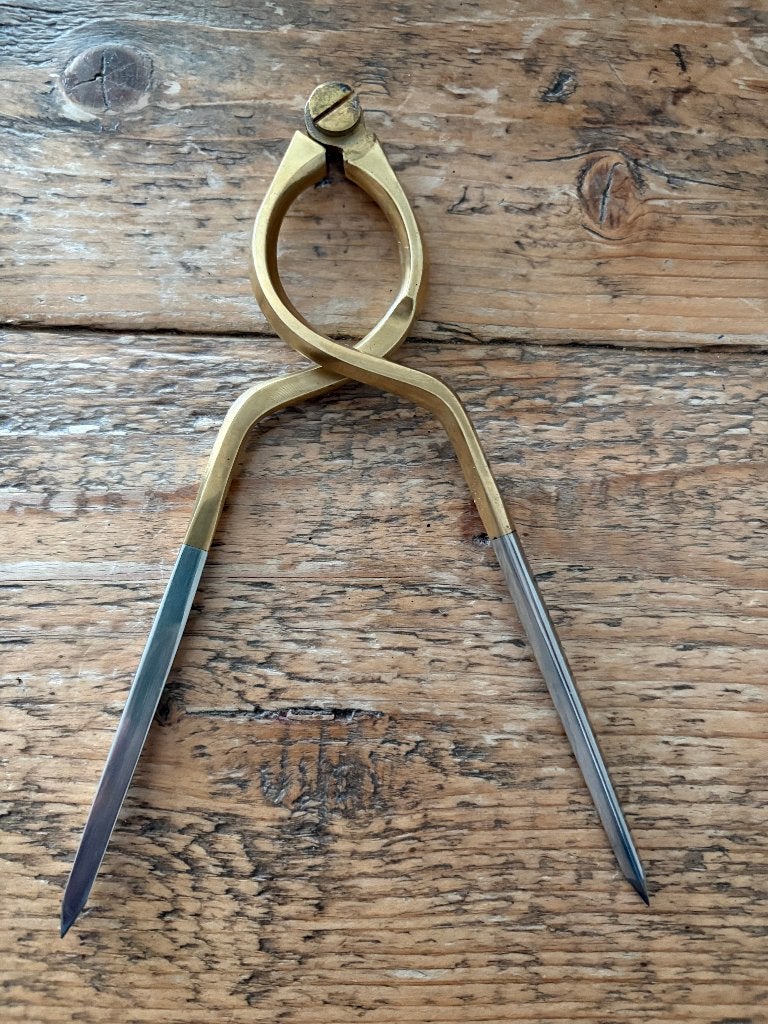 Portland massieve messing 7″ passer voor gebruik 1 hand., Watersport en Boten, Ophalen of Verzenden, Gebruikt, Overige typen