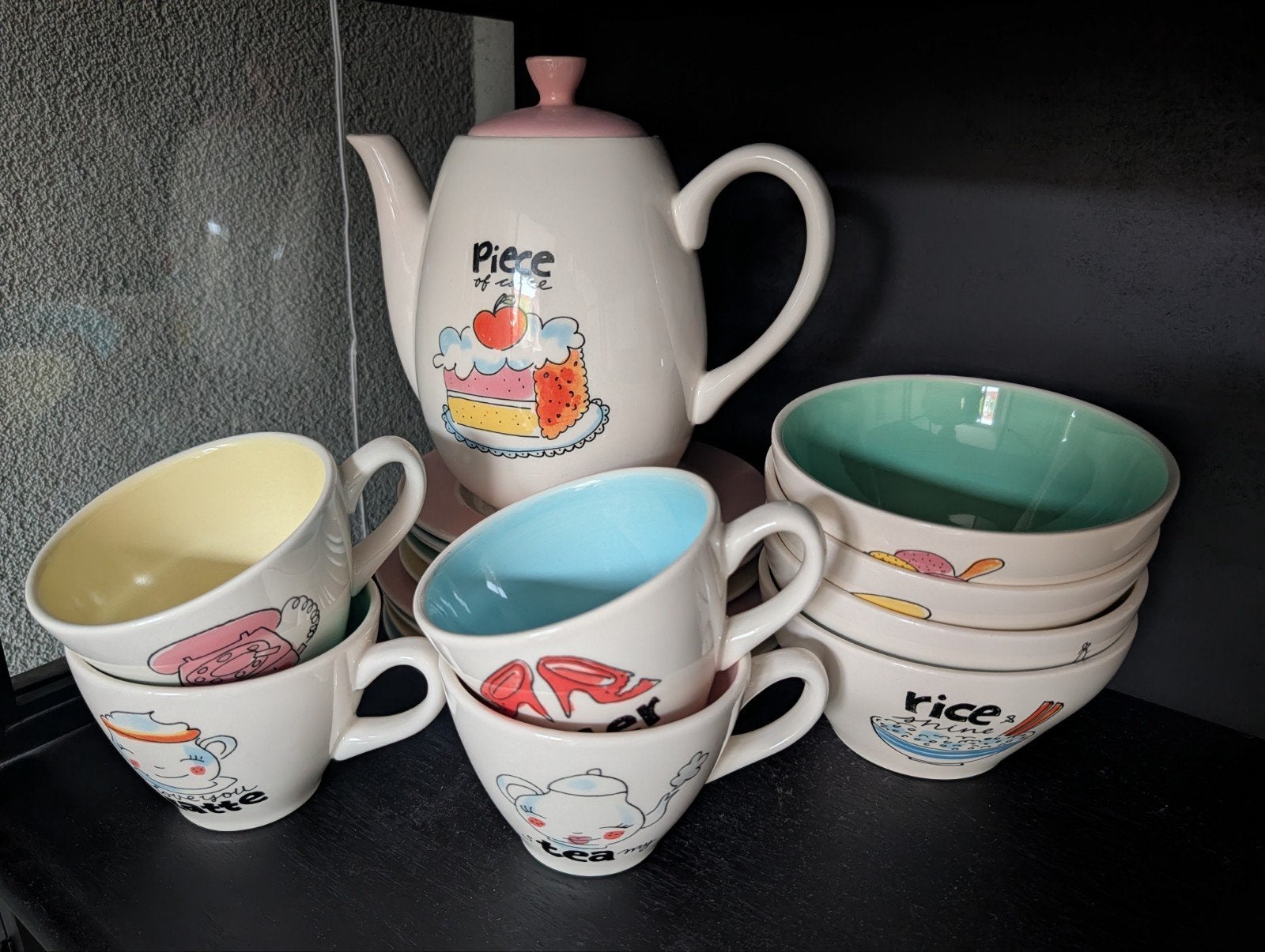 Thee servies Blond Amsterdam, Ophalen, Nieuw, Overige stijlen, Kop(pen) en/of Schotel(s)