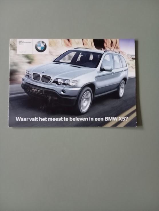 BMW X 5 [ 5 / 2002 ] 6 pag., Boeken, Verzenden, Zo goed als nieuw, BMW