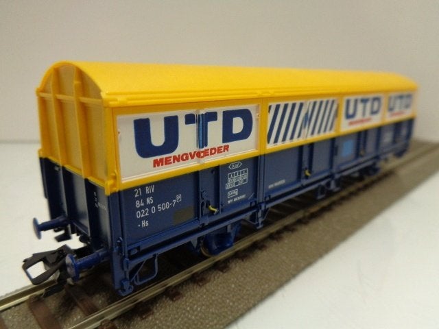 ROCO 46339 Schuifwandwagen UTD  NS (H0)., Gelijkstroom, Wagon, Ophalen of Verzenden, Roco