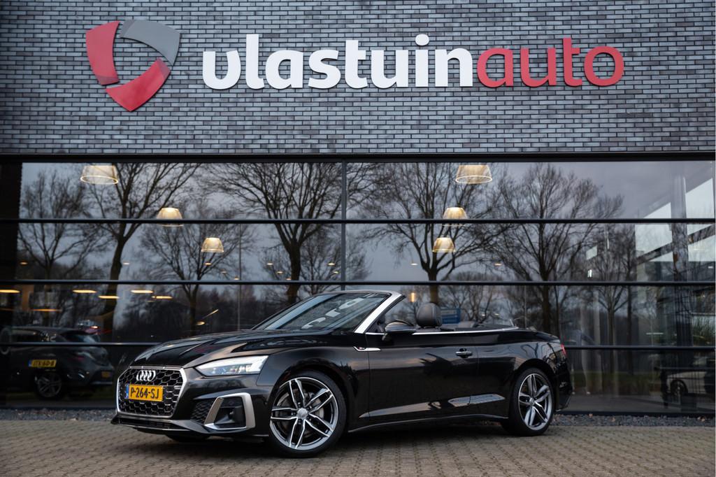 Audi A5 Cabriolet 40 TFSI S edition , Leer, Virtual cockpit,, Gebruikt, 4 cilinders, 4 stoelen, 1645 kg