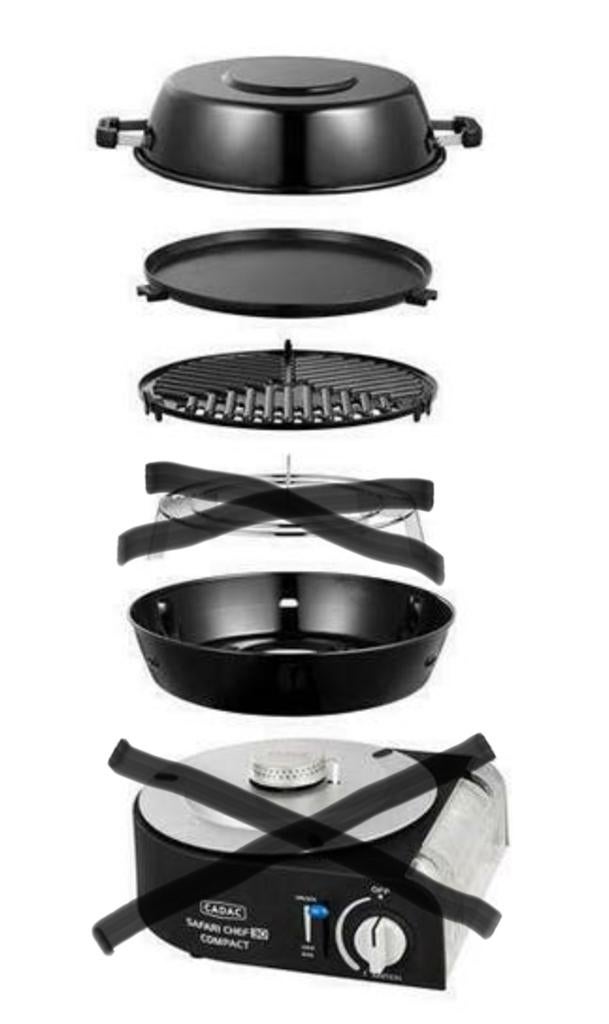 Cadac safari chef 2 delen nieuw, Ophalen of Verzenden, Nieuw