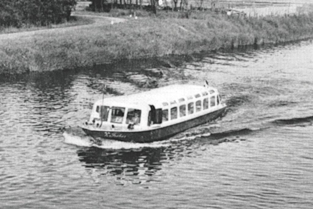 949055	Katwijk	aan Zee	jr 60 Rondvaart Triton	Onbeschreven, Ophalen of Verzenden, 1960 tot 1980, Ongelopen, Zuid-Holland