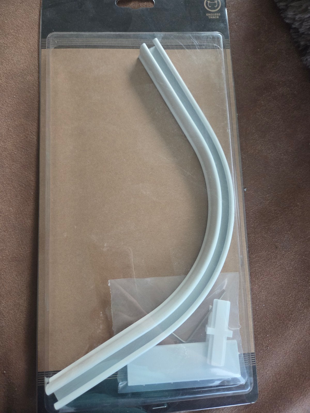 Intensions 90 bocht voor gordijnrail Endless 2 stuks, Minder dan 50 cm, Wit, Nieuw, Ophalen of Verzenden