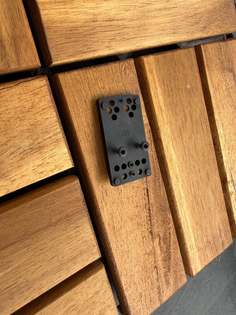 glock reddot plate, Ophalen, Zo goed als nieuw