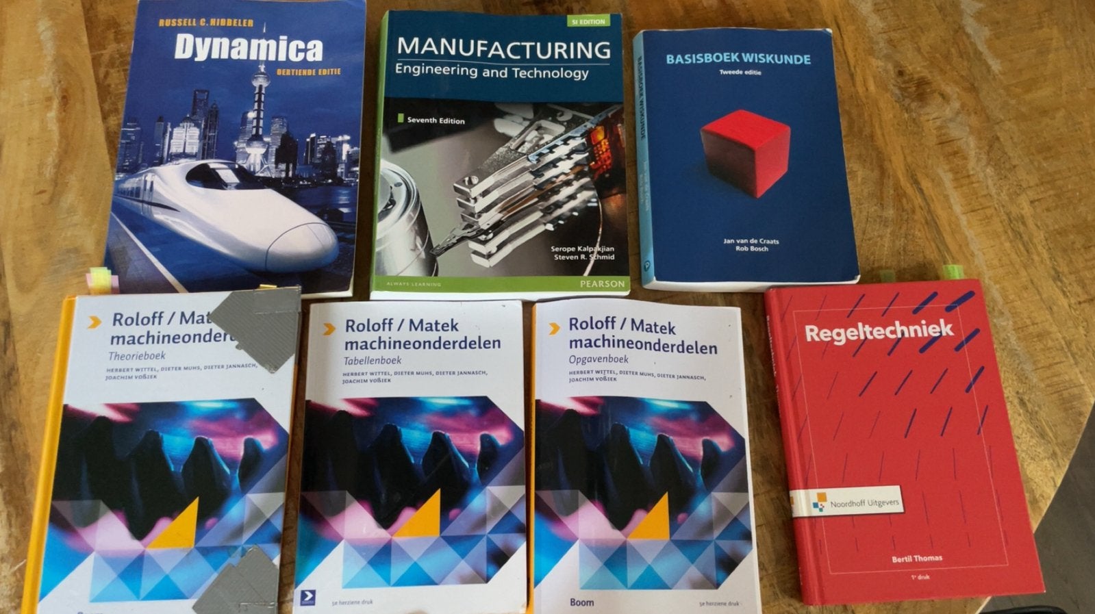 Werktuigbouwkunde mechatronica school boeken machine bouw, Boeken, Ophalen, Beta, Zo goed als nieuw, HBO