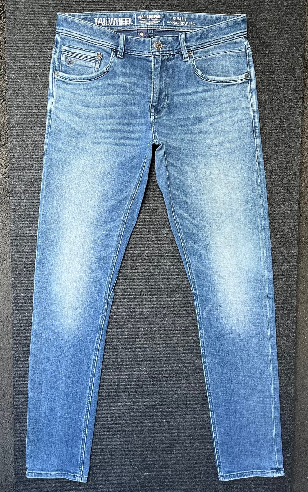 PME Legend Tailwheel stretch jeans 34/34 (NIEUW), Ophalen of Verzenden, Nieuw, Blauw, W33 - W34 (confectie 48/50)