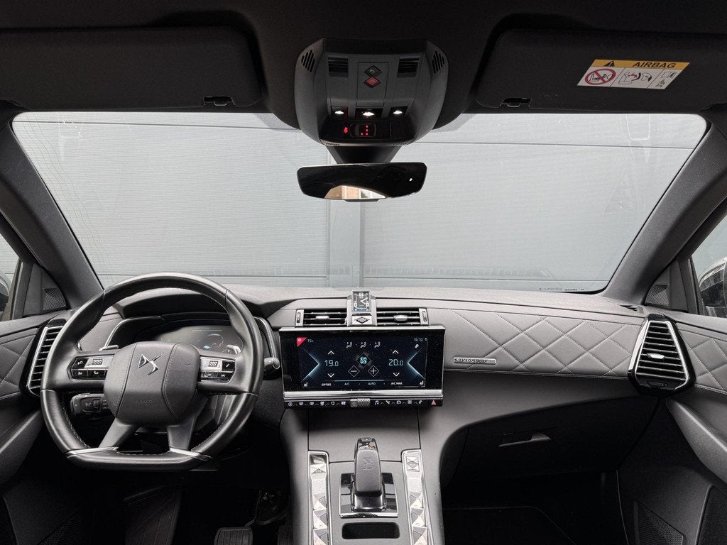 DS 7 Crossback E-Tense 4x4 Executive /100% Onderhoud/Geen Im, Auto's, DS, Automaat, Gebruikt, 4 cilinders, Zwart