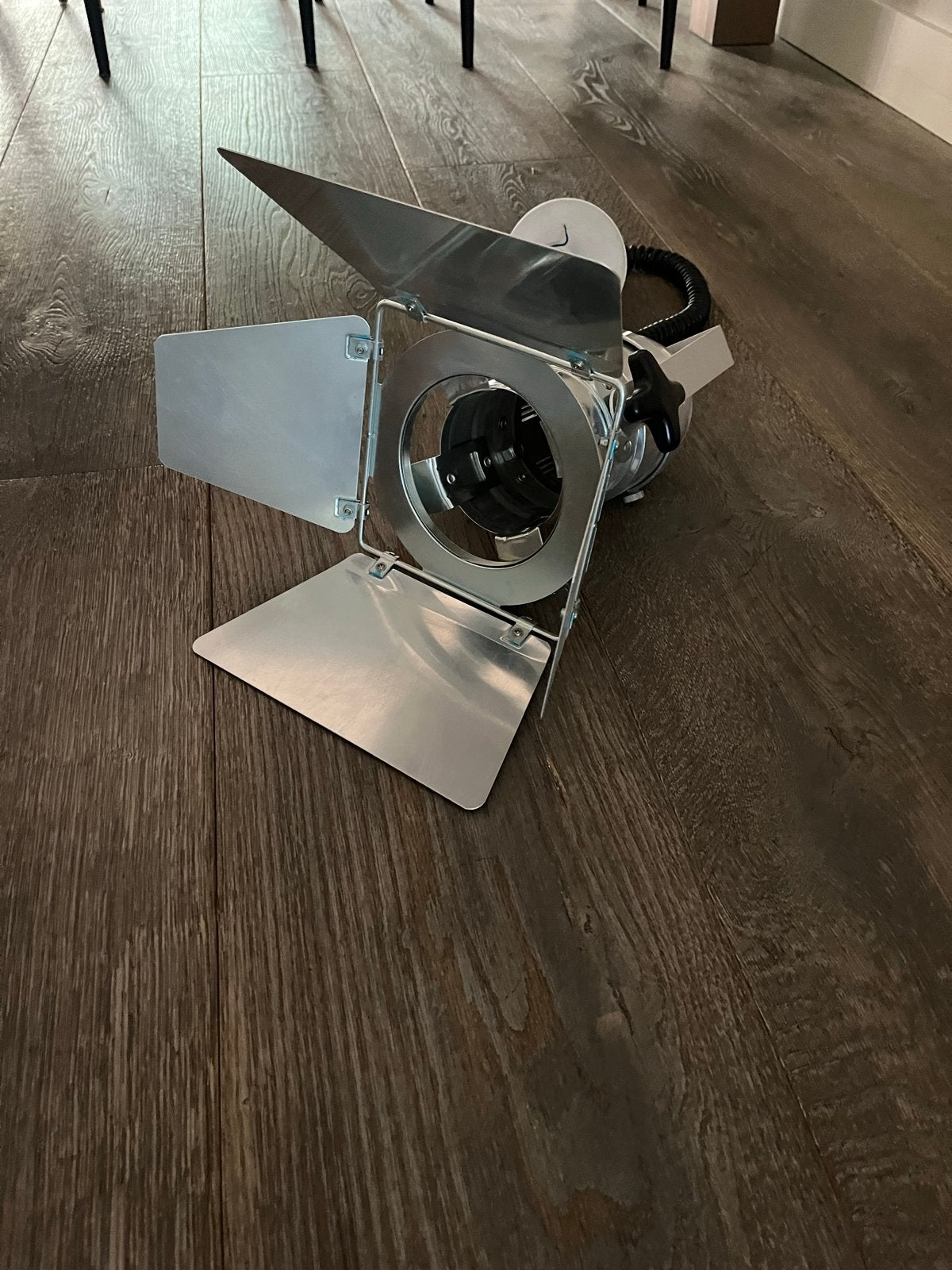 Hangende studiolamp / theaterlamp 2 stuks, Ophalen, Gebruikt, Metaal, E27 (groot)