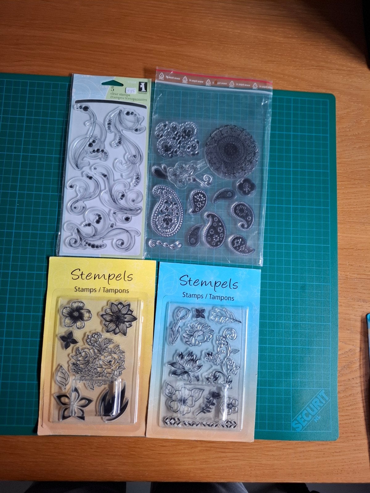 Stempels, Hobby en Vrije tijd, Ophalen, Nieuw, Clearstamp