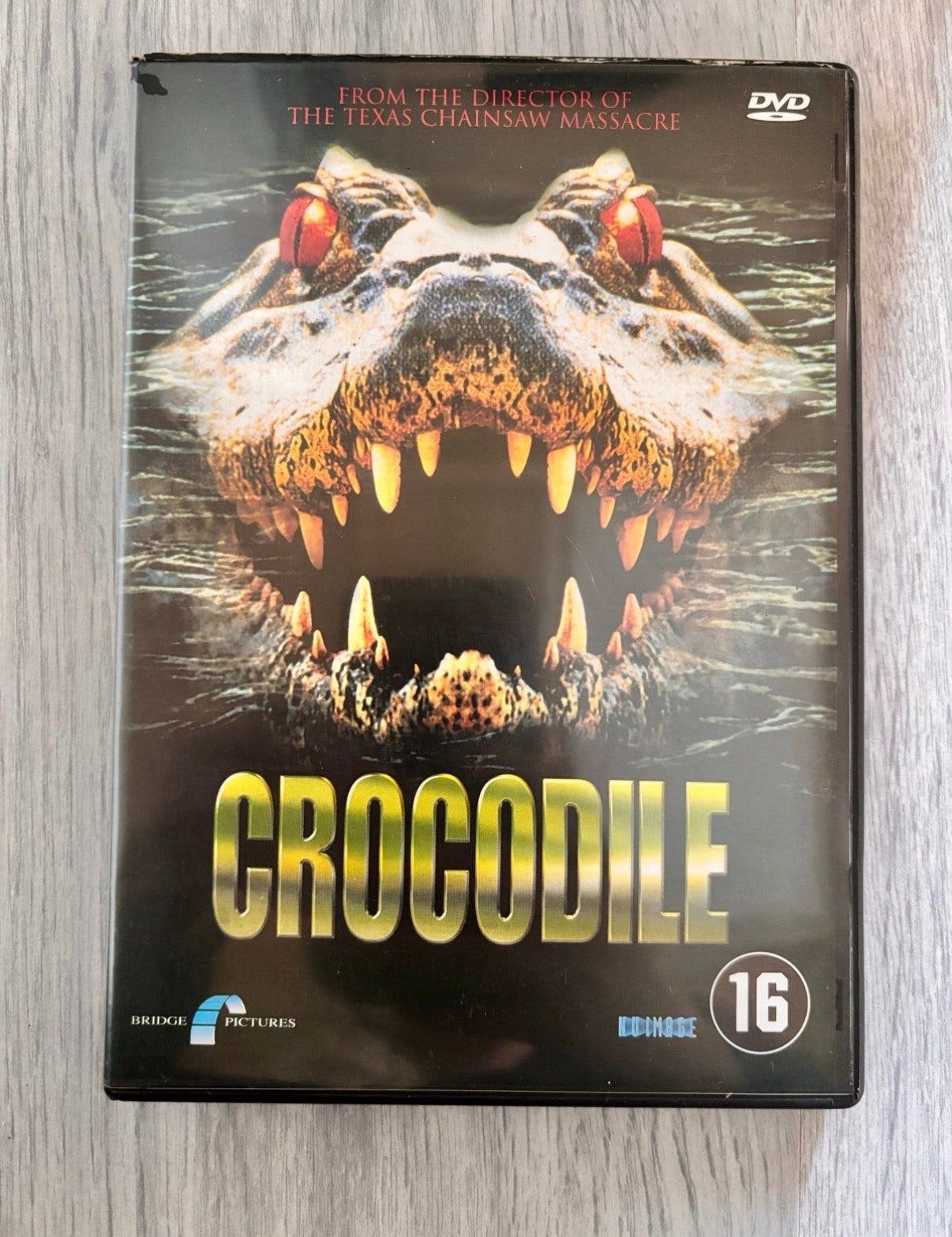 #3 Crocodile DVD - Horrorfilm van Tobe Hooper, Horror, Vanaf 16 jaar, Nederlands, Ophalen of Verzenden