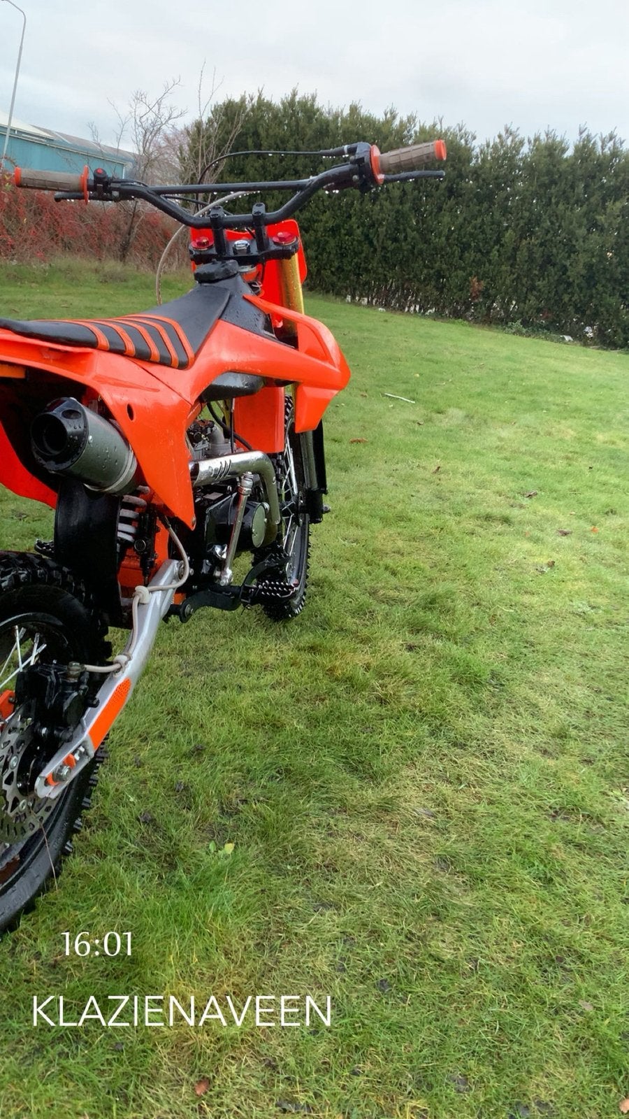 Pitbike/dirtbike teruil, Ophalen, Zo goed als nieuw, Overige merken