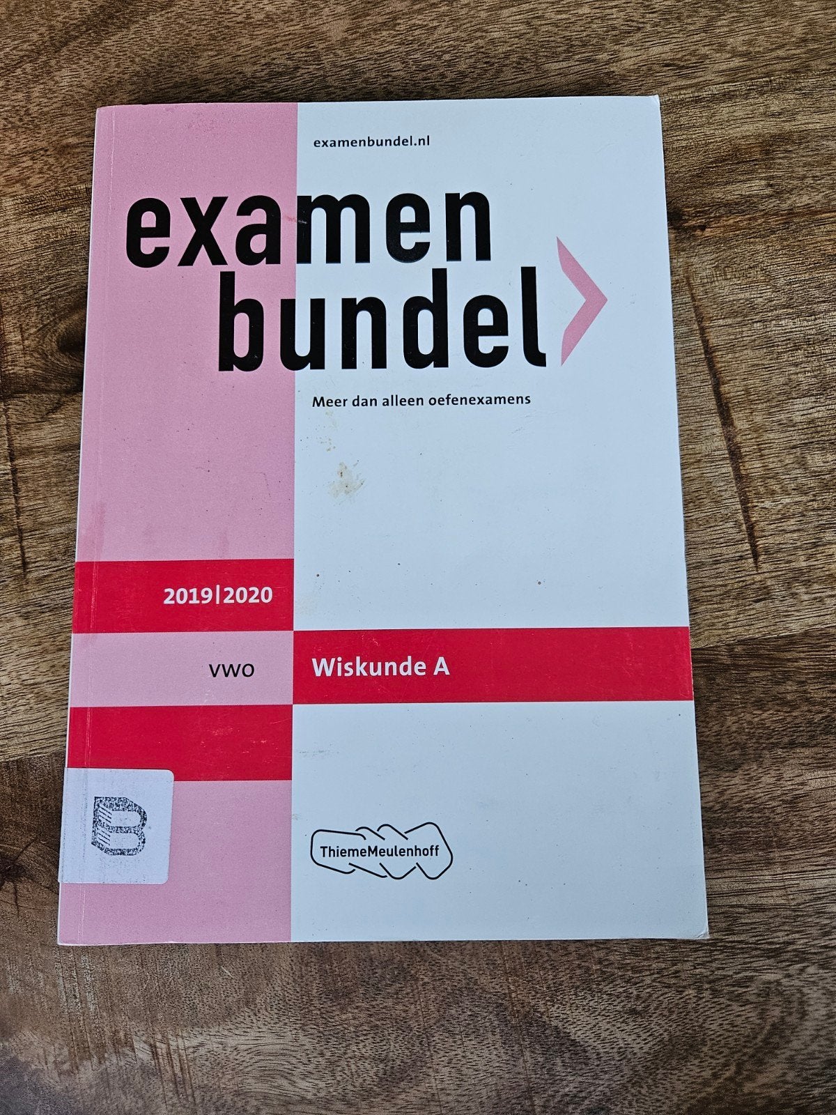 H.R. Goede - vwo Wiskunde A 2019/2020, Gelezen, HAVO, Ophalen of Verzenden, H.R. Goede