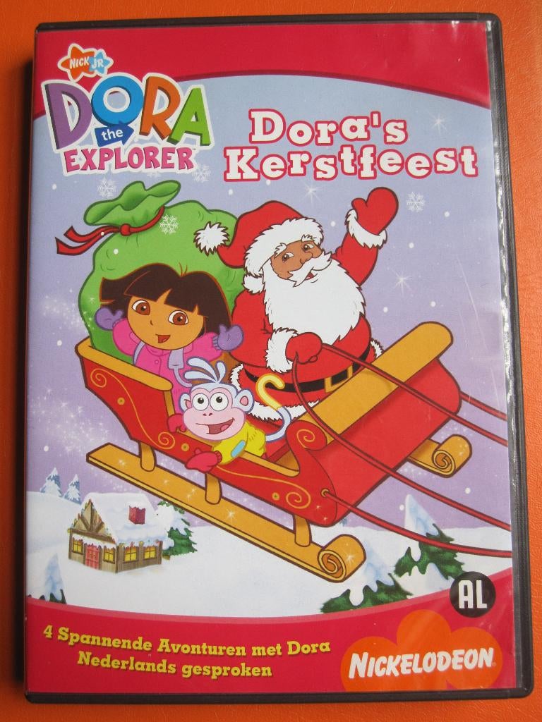 Dora's Kerstfeest, Tekenfilm, Ophalen of Verzenden, Zo goed als nieuw, Alle leeftijden
