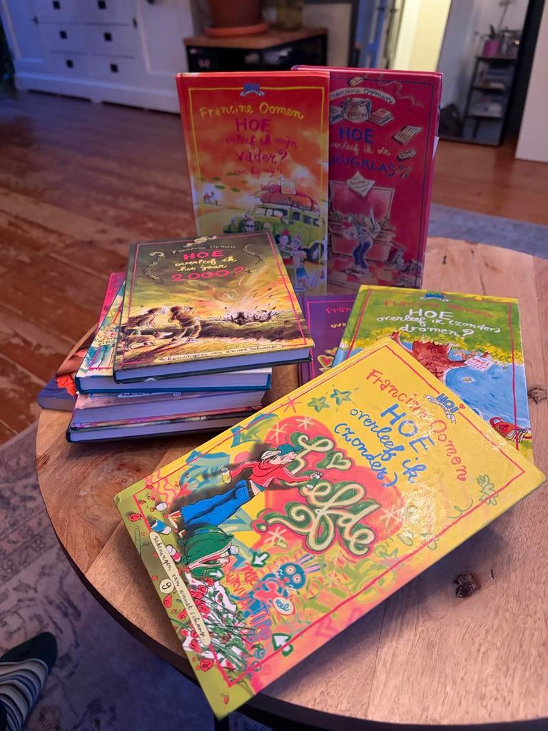 10 boeken van: Hoe overleef ik ….., Boeken, Ophalen of Verzenden, Zo goed als nieuw, Fictie algemeen