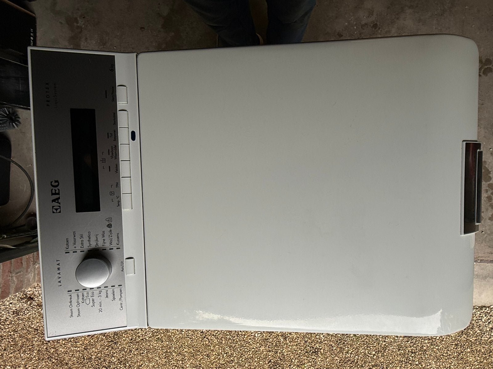 AEG Lavamat bovenlader met Protex Liqui System, Witgoed en Apparatuur, 1200 tot 1600 toeren, 4 tot 6 kg, Ophalen of Verzenden