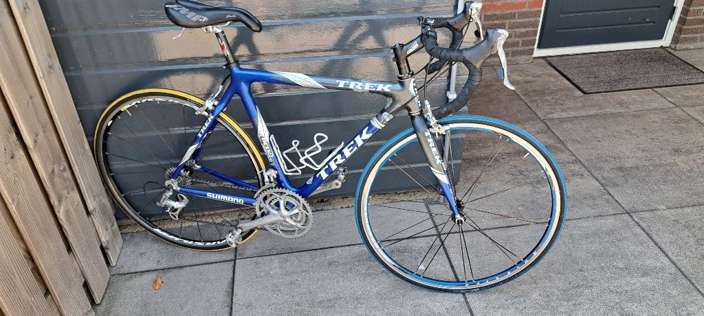 Trek racefiets, Fietsen en Brommers, Fietsen | Racefietsen, 28 inch, Gebruikt, Carbon, Velgrem
