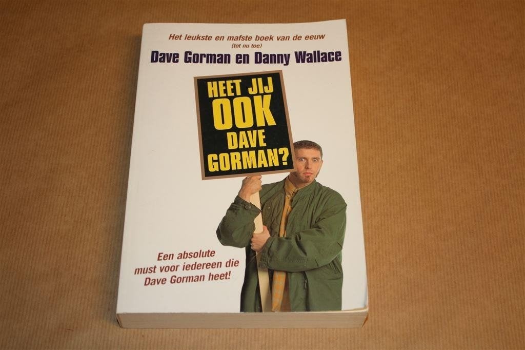 Heet jij ook Dave Gorman?, Ophalen of Verzenden, Gelezen, Verhalen