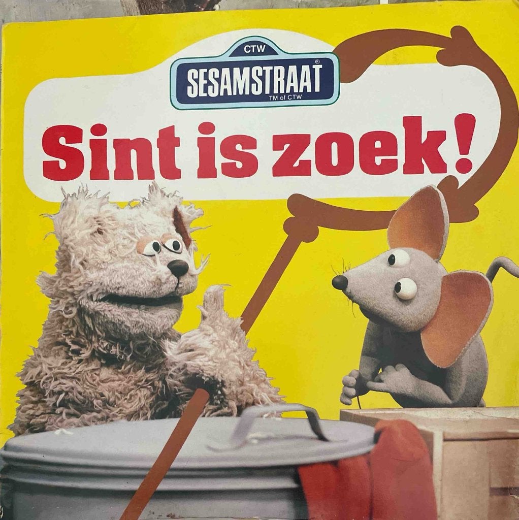 Sesamstraat - Sint Is Zoek, Gebruikt, 6 tot 9 jaar, 1980 - 1989, Ophalen of Verzenden
