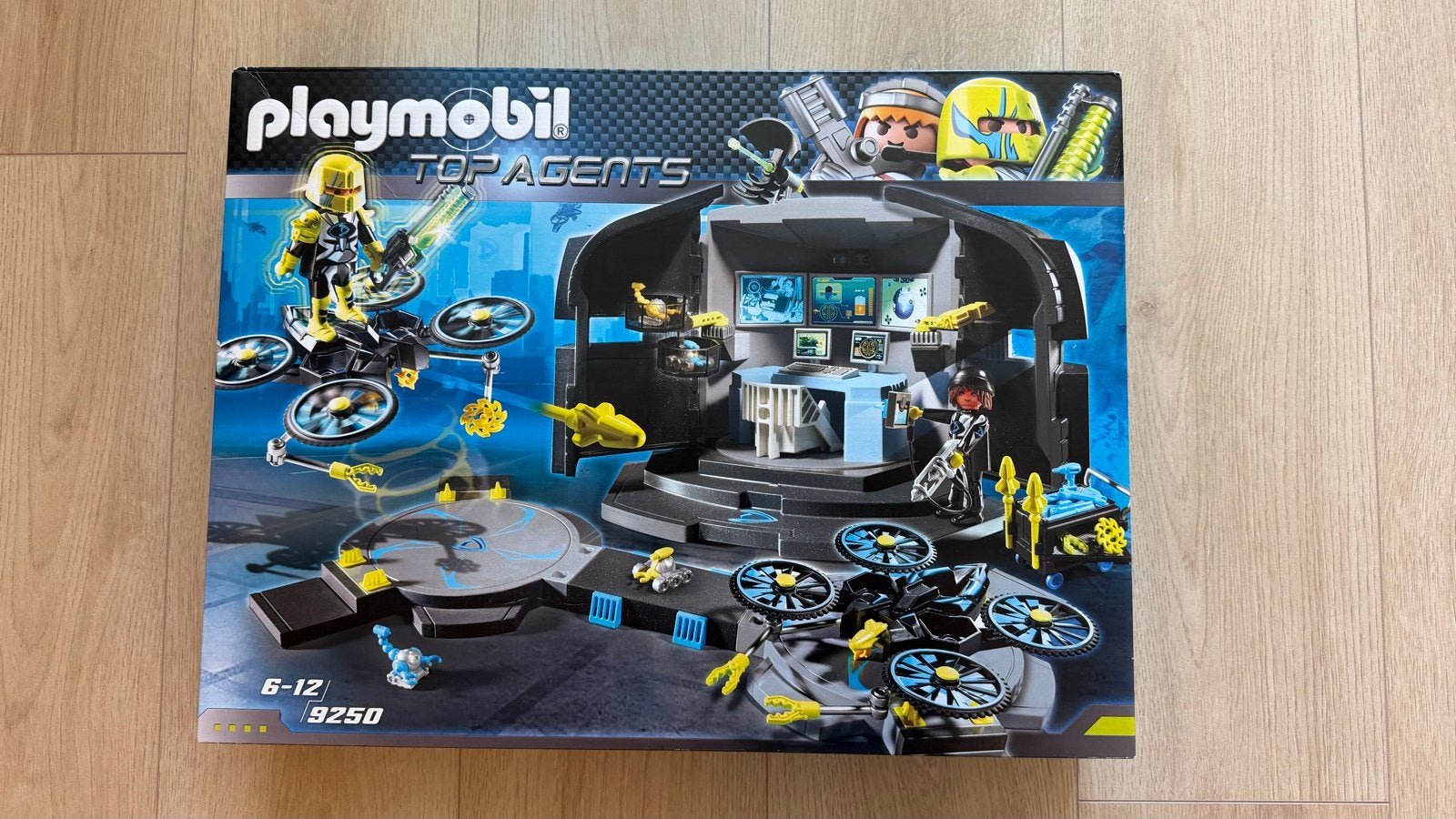 Playmobil NIEUW Top Agents Commandocentrum met Drones 9250, Complete set, Overige typen, Nieuw, Ophalen of Verzenden