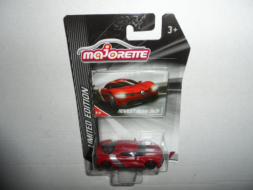 Majorette Limited Edition Serie 1 Renault Alpine DeZir 1:64, Ophalen of Verzenden, Nieuw, Auto