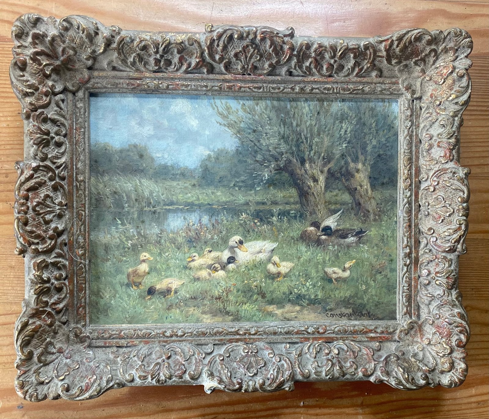 Schilderij Constant Artz, Antiek en Kunst, Kunst | Schilderijen | Klassiek, Ophalen