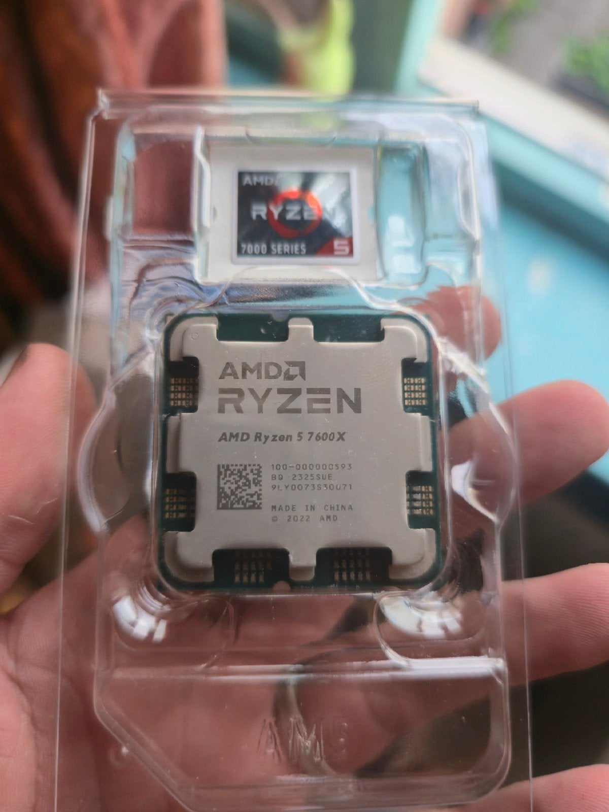 Ryzen 5 7600x, Computers en Software, Processors, 6-core, Zo goed als nieuw, 4 Ghz of meer, AMD Ryzen 5