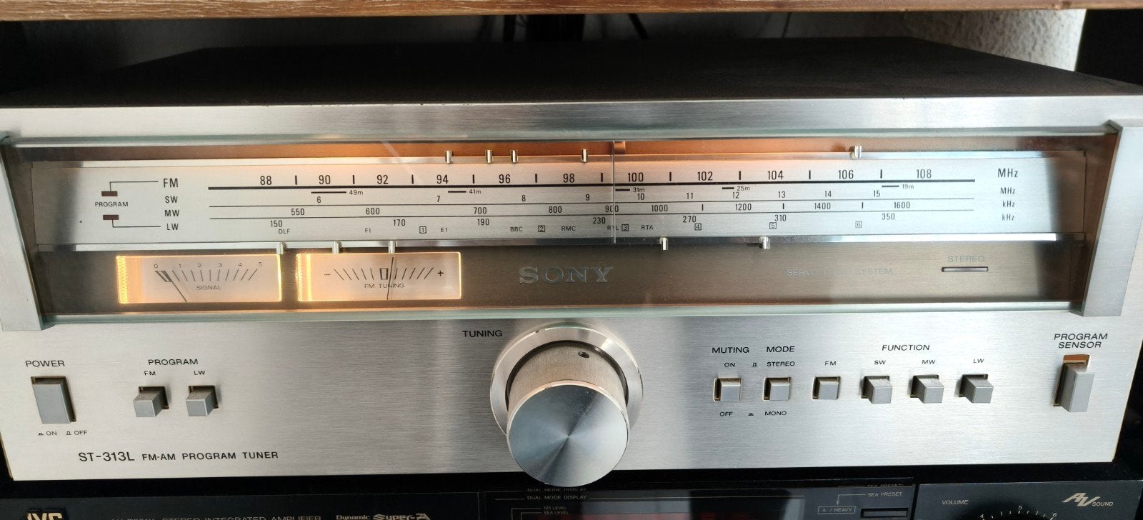 Vintage Sony tuner Radio, Audio, Tv en Foto, Ophalen of Verzenden