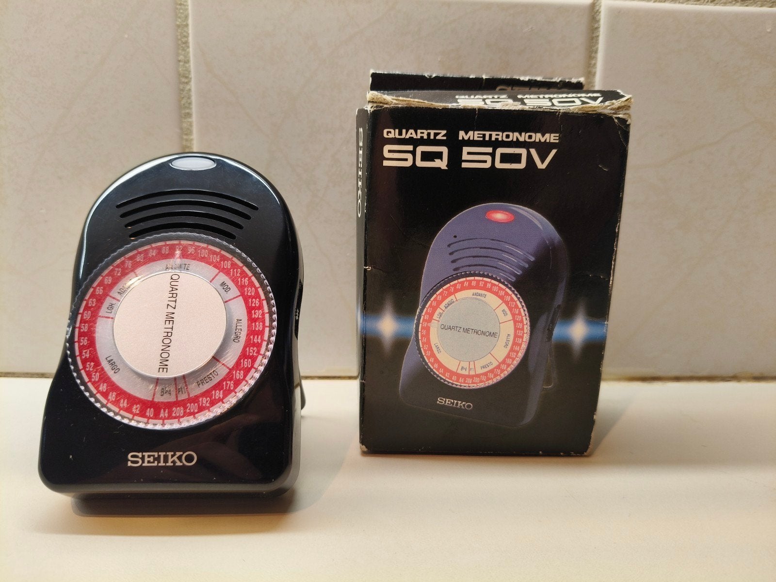 Seiko SQ50V Quartz Metronoom - Zo goed als nieuw, Muziek en Instrumenten, Overige Muziek en Instrumenten, Ophalen of Verzenden