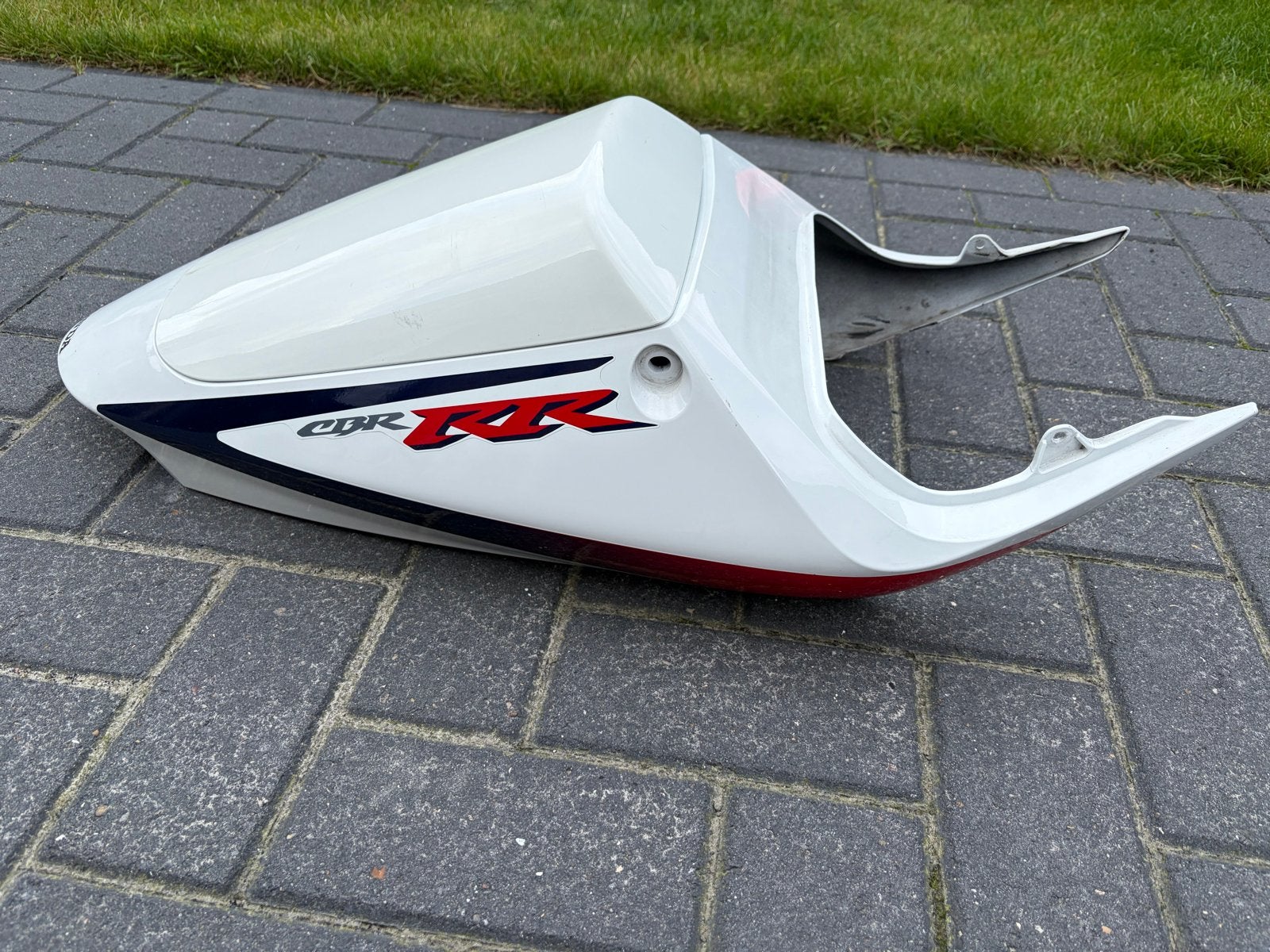 Honda CBR 929 RR buddyseat cover wit, Motoren, Ophalen, Gebruikt