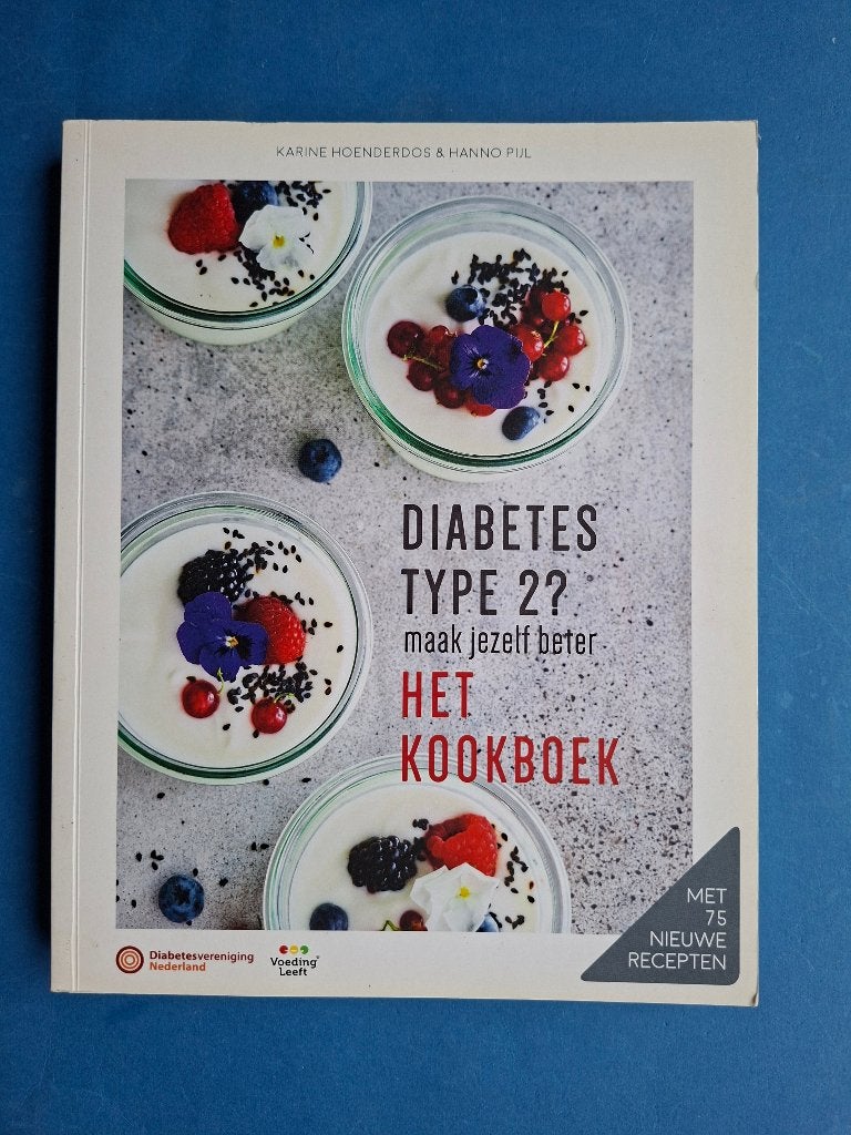 Diabetes type 2? Maak jezelf beter HET KOOKBOEK, Verzenden, Zo goed als nieuw