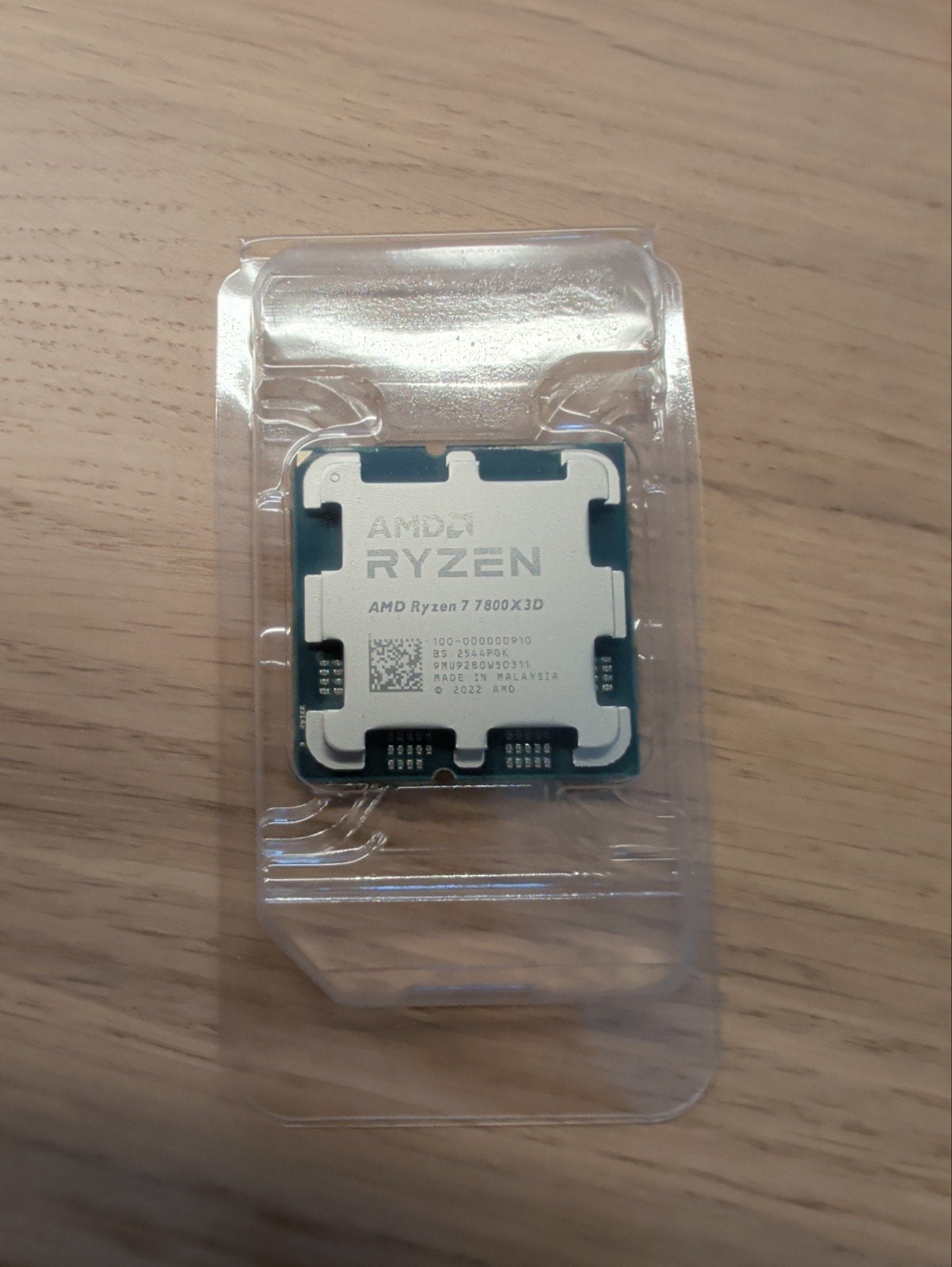 AMD Ryzen 7 7800X3D Processor (Tray), Computers en Software, Processors, 8-core, Nieuw, Ophalen of Verzenden, AMD Ryzen 7