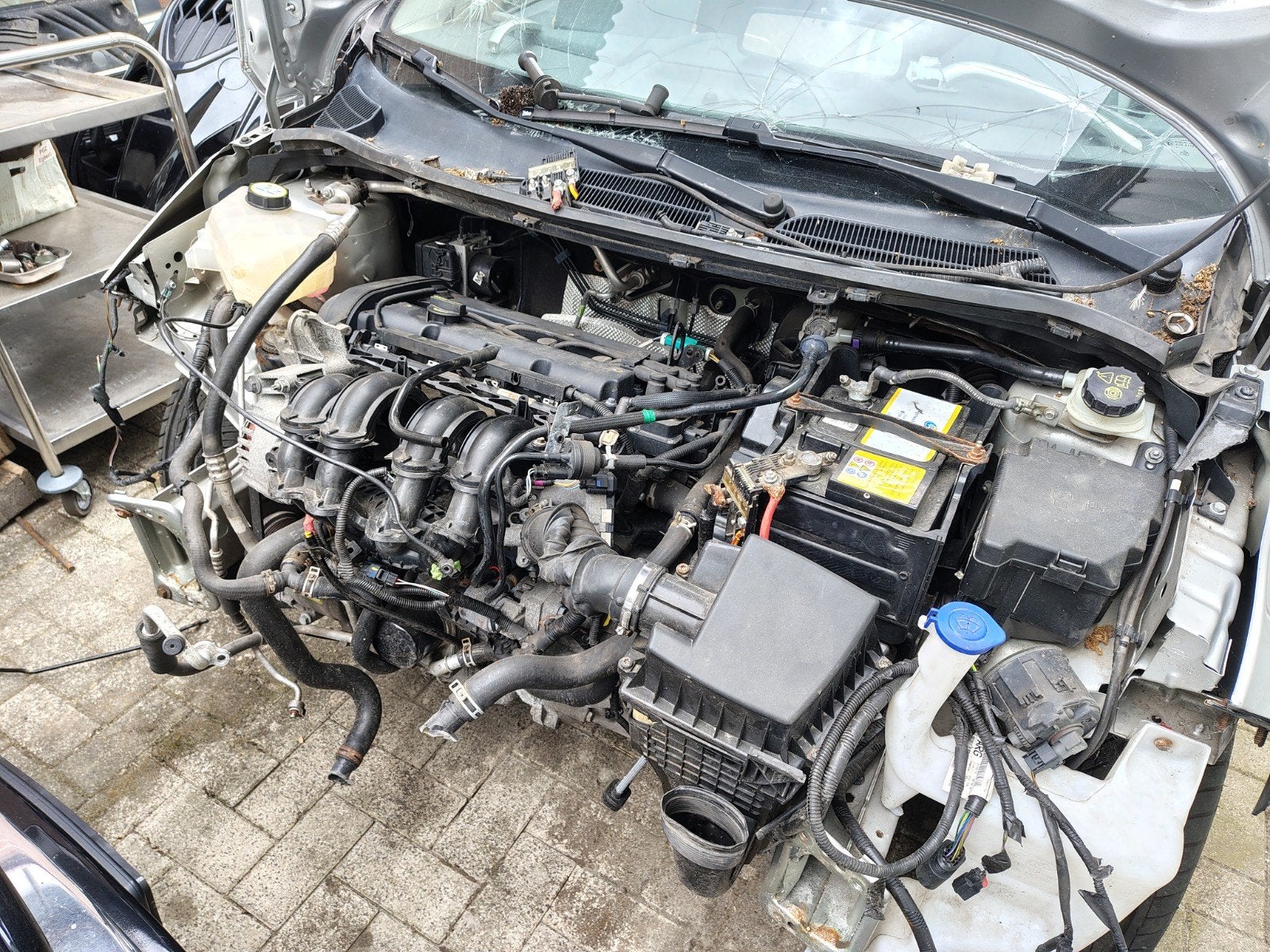 Fiesta 6 motor 1.4 16v 2008-2012, Ophalen, Gebruikt, Ford