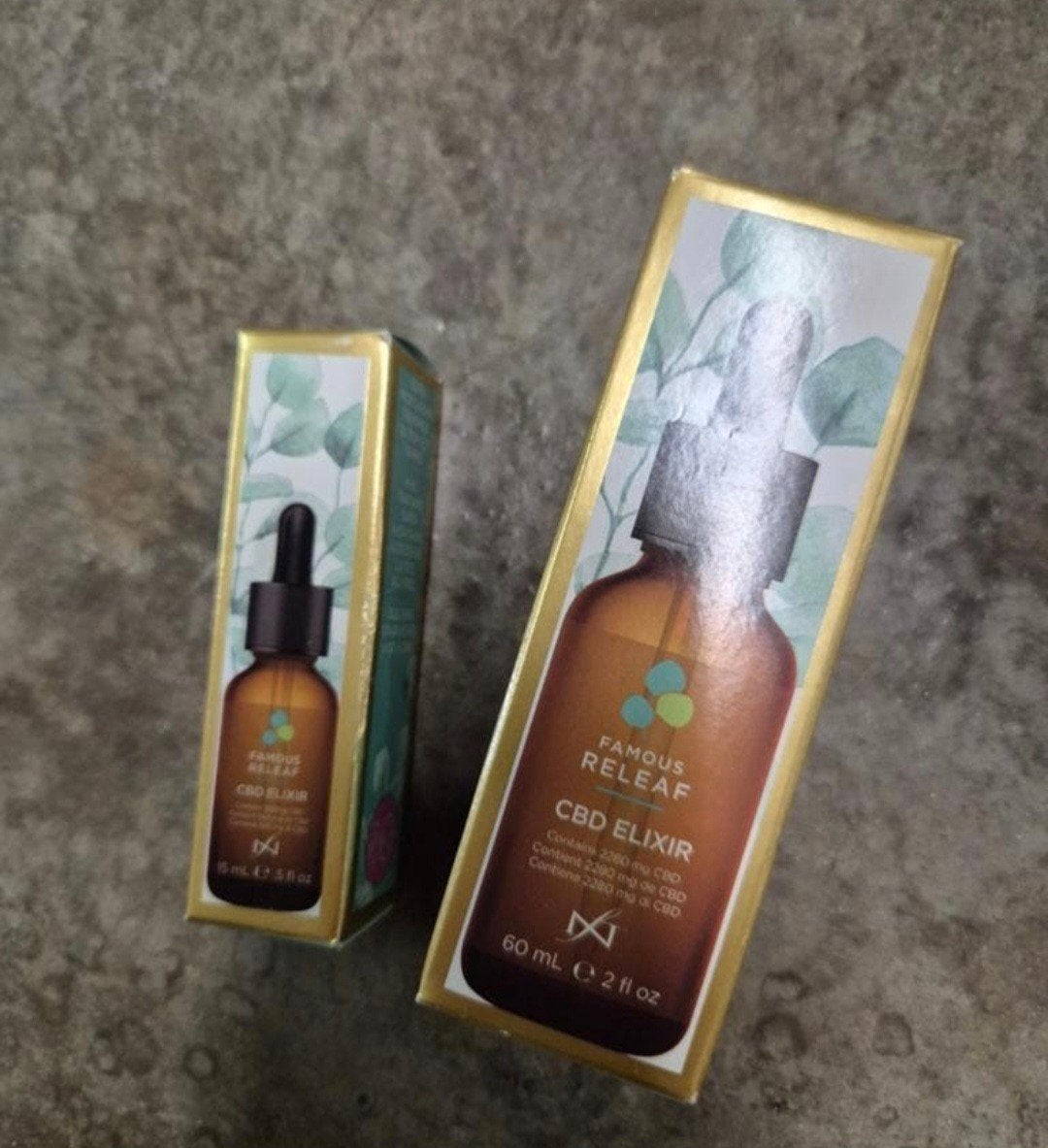 Nieuw famous releaf cbd elixir 15ml of 60ml, Overige kleuren, Nieuw, Ophalen of Verzenden, Handen en Nagels