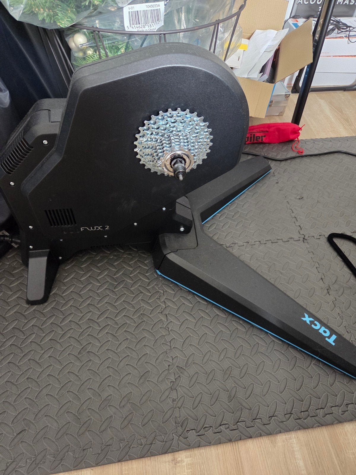 Tacx Flux 2 met extra campagnolo body en cassette, Ophalen of Verzenden, Zo goed als nieuw, Overige typen