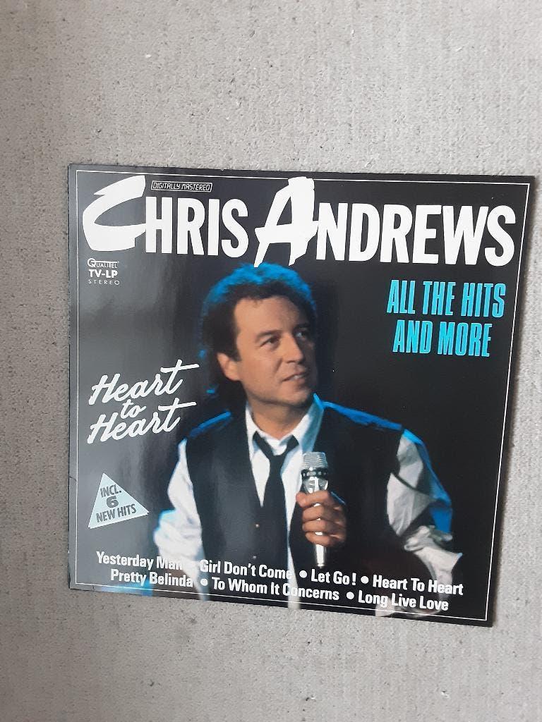 vinyl lp Chris Andrews heart to heart-all the hits and more, Cd's en Dvd's, Gebruikt, Originele persing, Ophalen of Verzenden