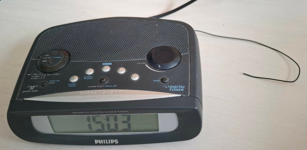 Philips AJ3430 digital wekkerradio, Ophalen, Gebruikt, Digitaal