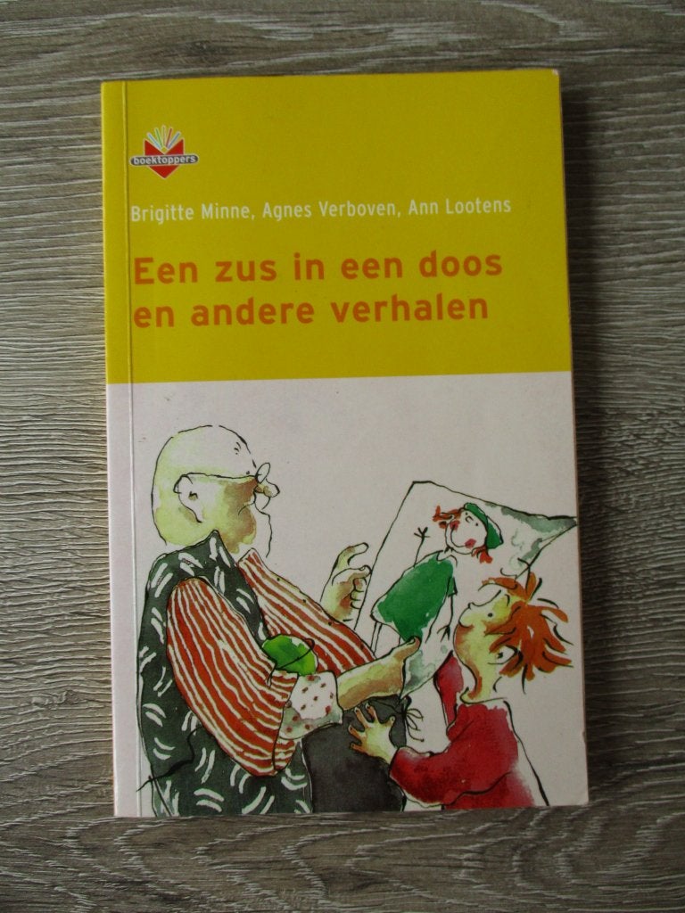Een zus in een doos en andere verhalen - Brigitte Minne e., Ophalen of Verzenden, Gelezen, Fictie algemeen